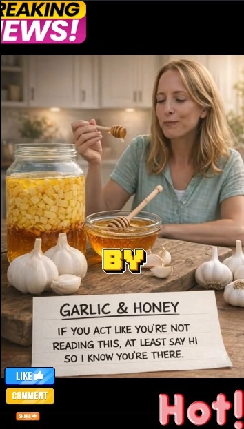 Eat garlic and honey on an empty stomach for 7 days Click the link to see details 👇👇👇