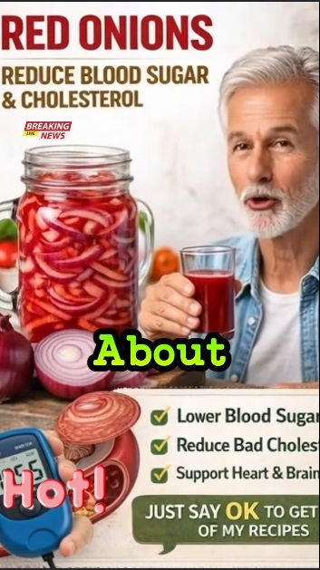 Blood Sugar Drops Instantly with This Red Onion Recipe! A True Culinary Treasure That Few Know About..p